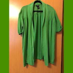 Just in time for fall - Thin Green Sweater